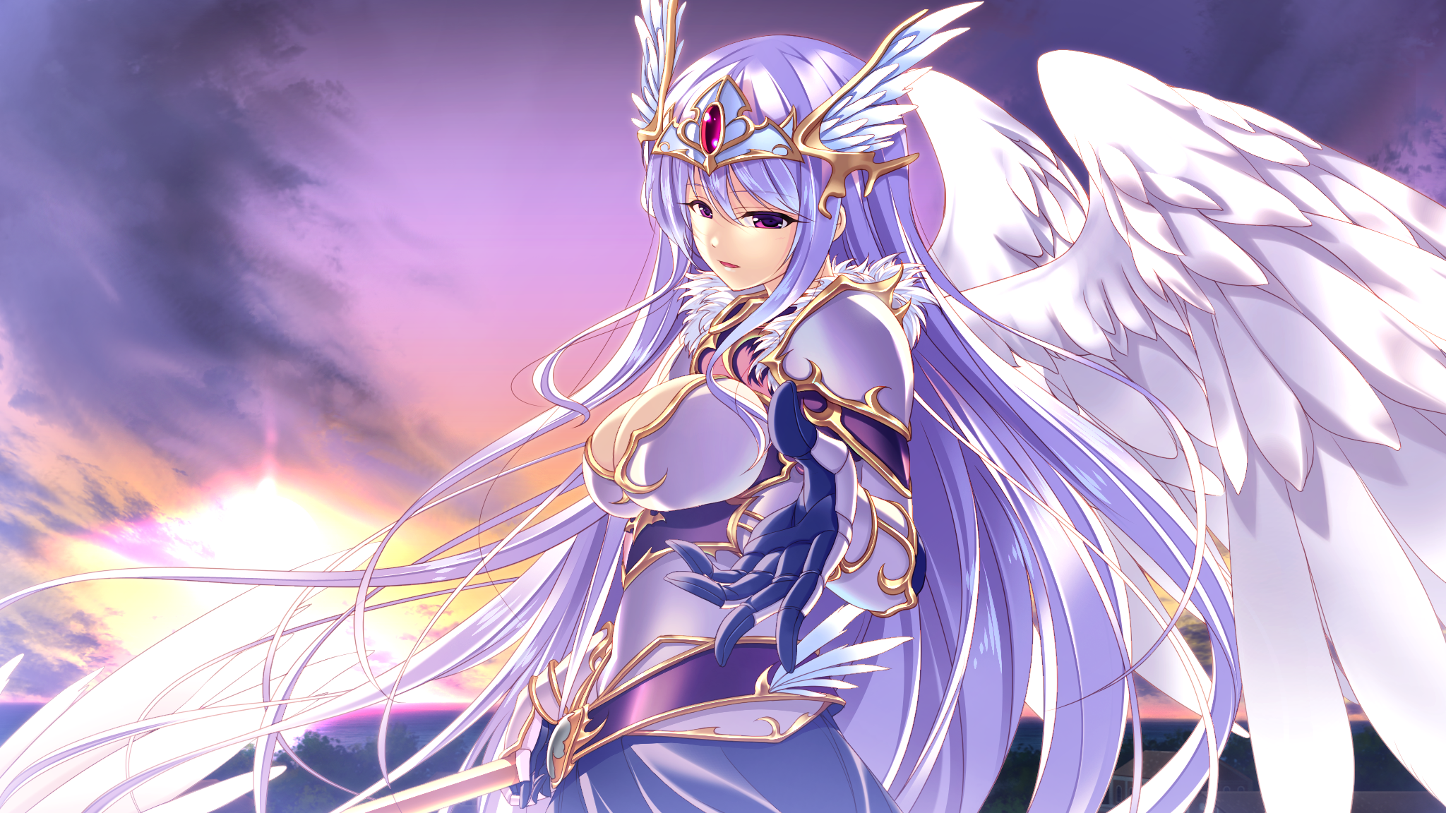 Shin Shirogane no Soleil game cg