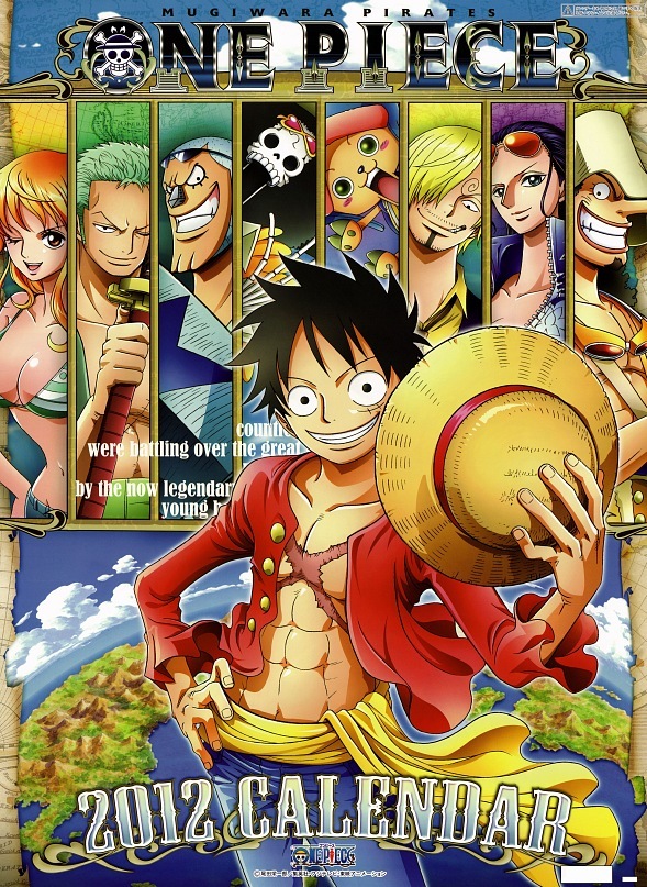 One Piece Calendar 2012