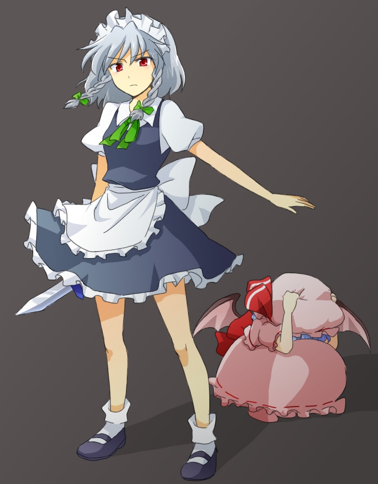 Sakuya izayoi. Touhou little. Ёму компаку тохо. Myon touhou. Яма тохо.