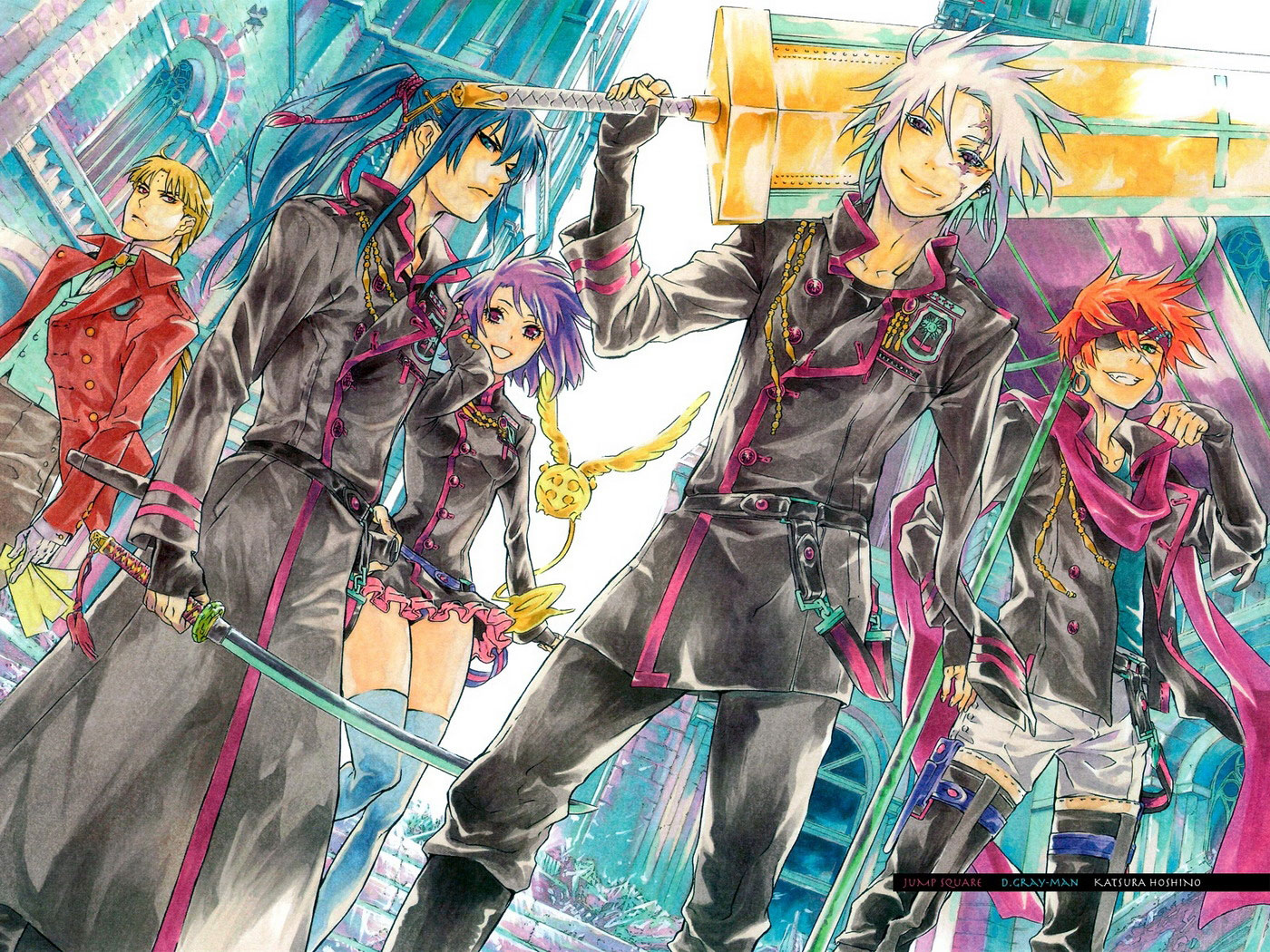 D.Gray-man Artbook's